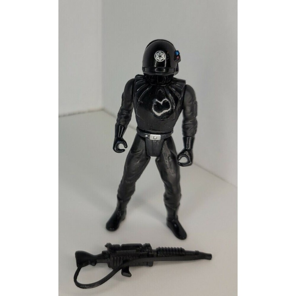 Vtg 95-97 Kenner Star Wars POTF Imperial Lot (Tie Pilot, Tarkin, Vader, Gunner) - Picture 5 of 10